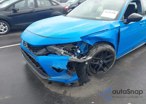 2022 Honda Civic Sport из США, поврежденный, VIN 19XFL2G80NE006727